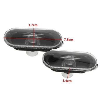 

Set Side Marker Light Left/Right For Golf MK4 1999-2005 PMMA Replacement Parts Auto Front 4pcs