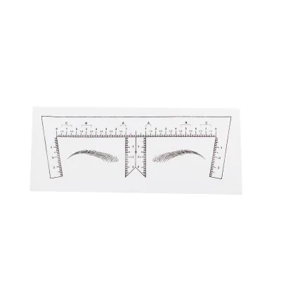 ʺڸ ο 50pcs ݿ  ġ   microblading eyebrow ǥ   