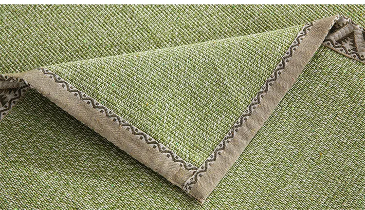Сплошной цвет диван покрытие Коврик Противоскользящая плотная ткань угловой диван полотенце диванная подушка CX532 - Цвет: green