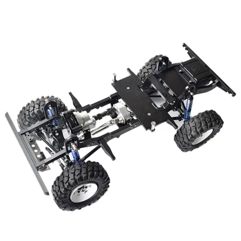 

New Truck Frame Chassis D90 Truck Frame Chassis 1/10 Scale Crawler 1/10 Climbing Car Chassis, Off-Road Vehicle Chassis, All-Meta