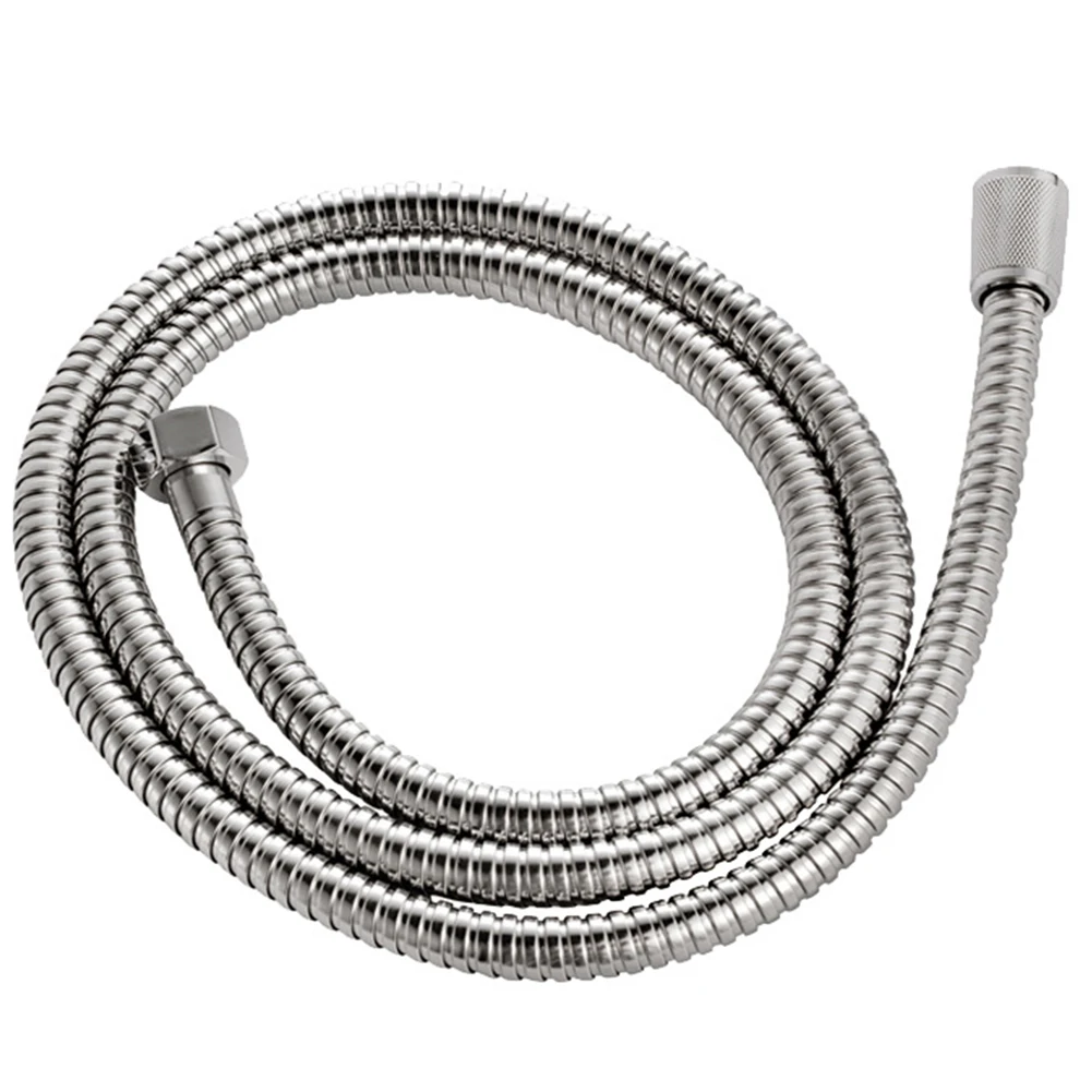

1.5m Accessories Hand Leakproof Pipes Flexible Shower Hose Replacement Long Connector Stainless Steel Anti-Kink Anti-explosion