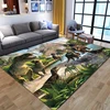 Nordic Carpet Soft Flannel play Area Rugs Galaxy Space 3D Printing Parlor Anti-slip Mat Home Decor Large Carpets for Living Room 4