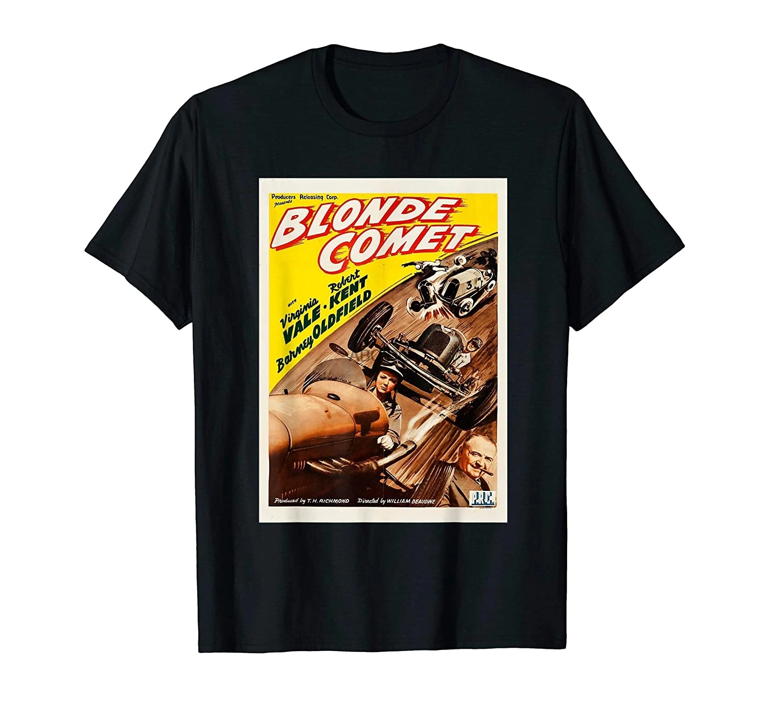 Blonde Comet movie T shirt | Мужская одежда