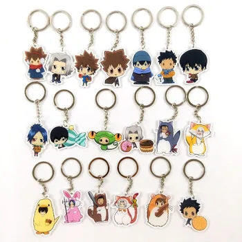 

Cartoon Keychain Acrylic Man Key Chain Women Key Holder Cute Couples Keyring Anime Key Ring Wedding Zinc Alloy Fuuny Llaveros
