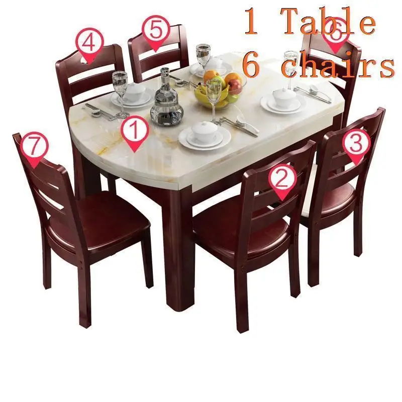 Eet Marmol Dinning Tavolo Comedores Mueble Eettafel набор Tisch Juego Tafel деревянный стол Comedor Mesa De Jantar