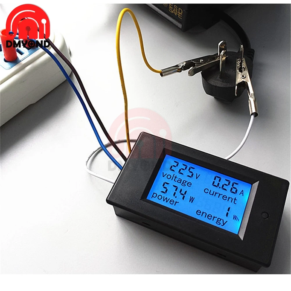 DC 100V 10A 12V lcd цифровой измеритель напряжения Volte измеритель напряжения тока Питание мультиметр Амперметр Вольтметр для мотоциклов