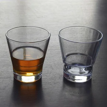 

2 Pcs/lot Wine Glass Mug Crystal Beer Whiskey Shot Glass Cup Vodka Drinking Bar Club Beer Wine Glass Bottle 200901-44