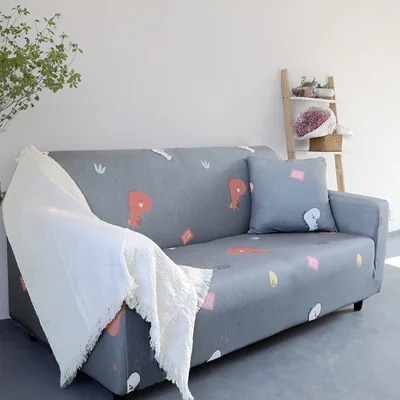 Покрывало для дивана диван для дивана полотенце модное перо узор мебель для гостиной защитное кресло дивана 1/2/3/4/ - Цвет: 4