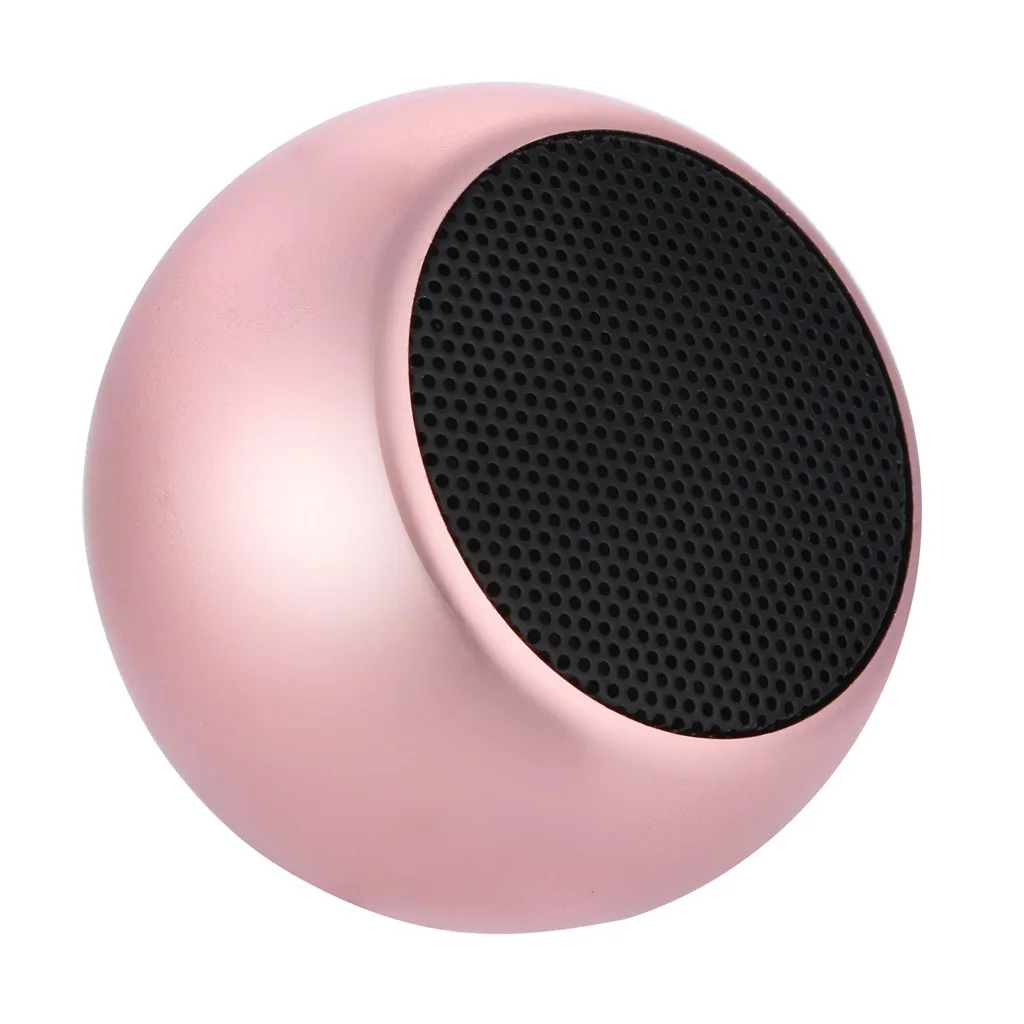 Мини портативный Bluetooth+ FM MP3 динамик подзарядка музыки сабвуфер супер бас стерео динамик s серебро розовое золото синий# T2
