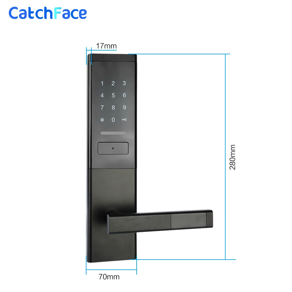 Цифровой дверной замок с сенсорным экраном, клавиатура с паролем, умный замок, умный электрический замок для домашней квартиры