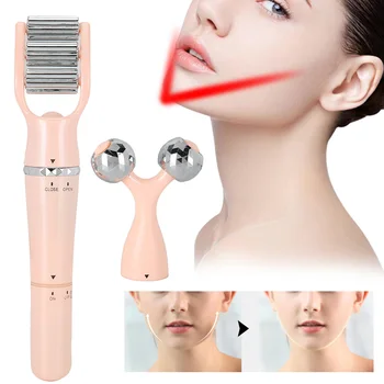 

Face Massage Roller V Face Lifting Tightening Face Slimming Shaping Massager Pink Lifting Tightening Massager