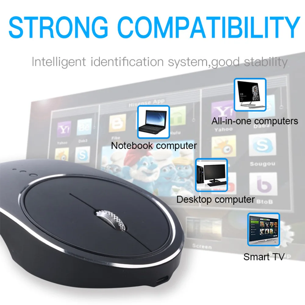 Wireless Mouse Office Universal Gaming Mice Low Noise Aluminum Alloy Ergonomic Plug And Play Laptop Computer USB Charging