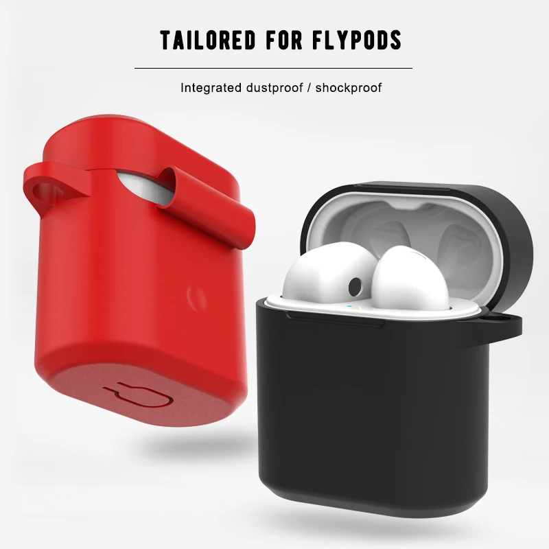 Силиконовый чехол для huawei Honor Fly Pods Pro чехол Беспроводная bluetooth-гарнитура защитный чехол Honor Fly pods Pro оболочка с крюком