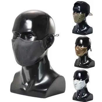 

Camouflage Print Anti Droplet Dust Proof Adjustable Ear Hooks Face Cover Mask masque tissu visage femme mask protection face