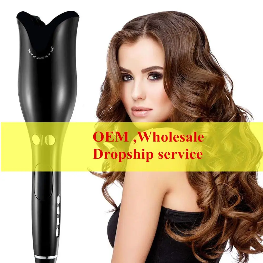 

Professional Electric Hair Curling Irons Automatic Hair Curler Wand Ceramic Rotating Curler Hair Styling Tools Curler