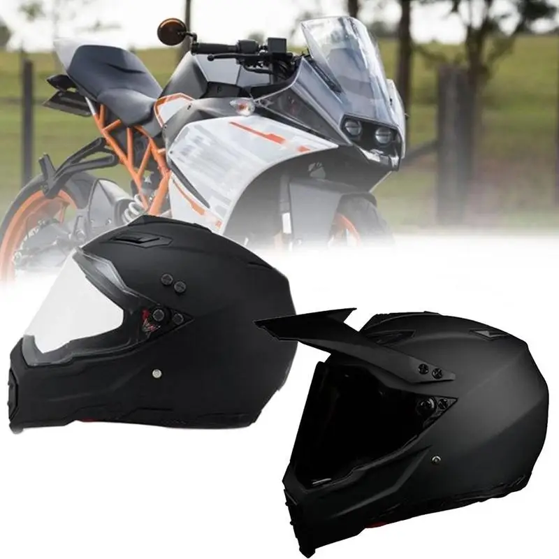 

Motorcycle Helmet Full Face Motorbike Riding Adventure Motocross Helmet Uv Protection Four Seasons Universal Motorcycle Helmets