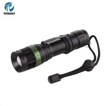 

18650 Zoom Flashlight Outdoor Emergency Camping Flashlight CREE LED Hunting Flashlight