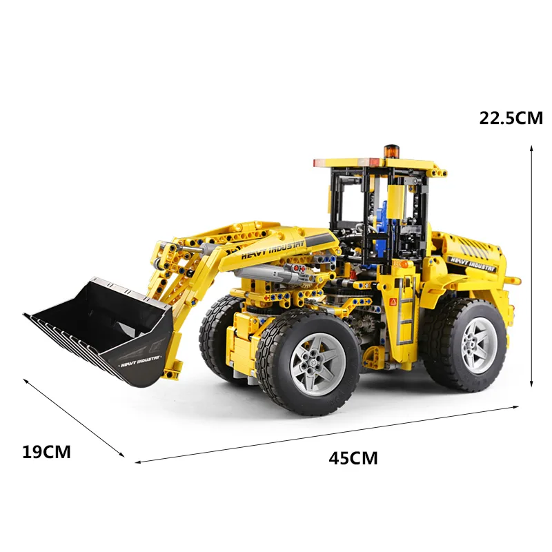 Lepining 20006 Technic Series L350F колесный погрузчик RC модель автомобиля Комплект