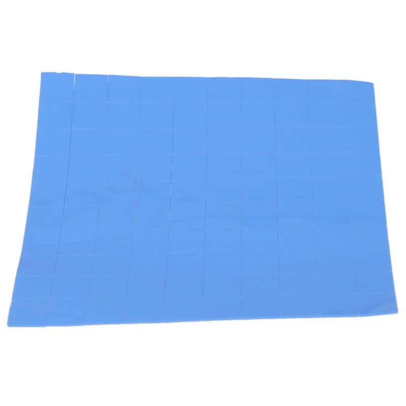 Thermal Pad GPU CPU Heatsink Cooling Conductive Silicone Pad 10*10*0.5mm 100Pcs