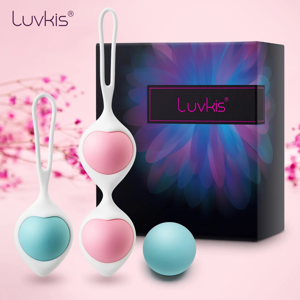 Preise Luvkis Kegel Kugeln Medizinische Silikon Vaginale Ball für Anus oder Vagina Straffen Übung Ben Wa Balls Geisha Ball Sex Spielzeug für Frauen