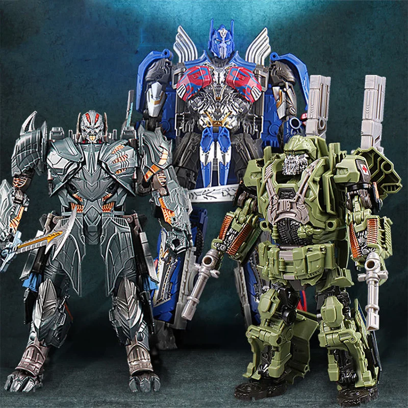 Сплав версия Optimus Prime Bumblebee Megatron детские развивающие игрушки автомобиль самолет робот Мужской