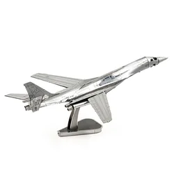 3d metal puzzle B 1B lancer modelo kits montar quebra cabeça presente brinquedos para crianças