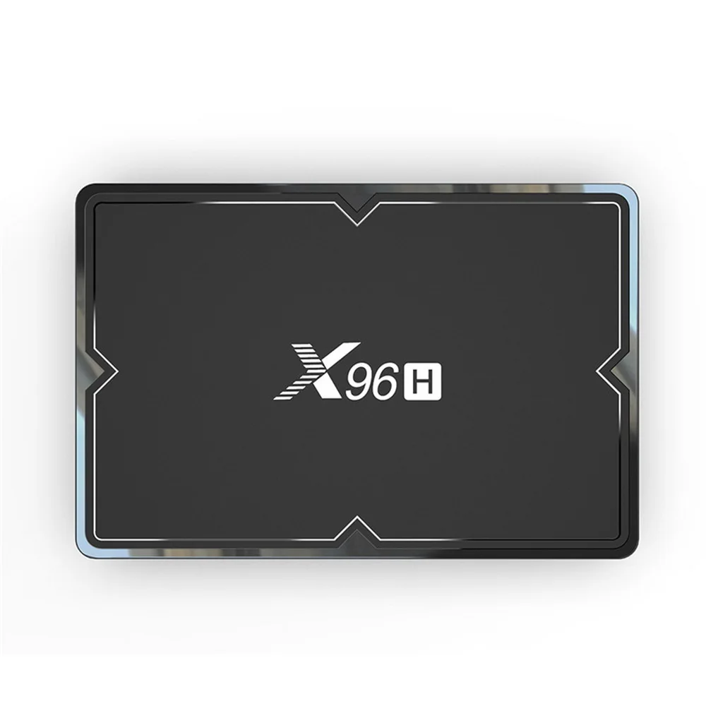 X96H Android 9 0 Smart TV BOX 4 Гб Оперативная память 64 Встроенная H603 Quad Core 32 6K 5G двухъядерный