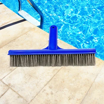 

5 inch Cleaner Brush Hot Tub SPA Algae Steel Wire Swimming Pool Cleaning Tools Easy Carrying Swimming Portable Parts