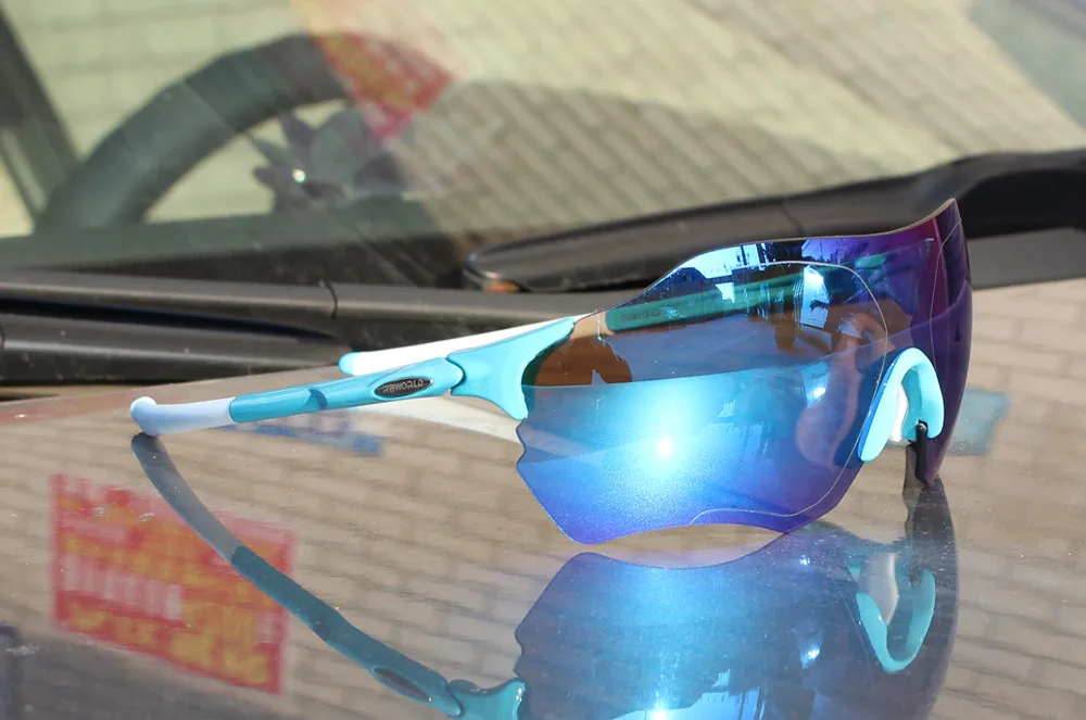 Ev zero Lens Polarized TR90 Sports Glasses Men MTB Mountain Road Bicycle Cycling Eyewear Sunglasses Running Fishing