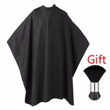 Профессиональная стрижка волос Водонепроницаемая Ткань Салон Парикмахерская мантия накидка Парикмахерская накидки приблизительно 160x140x0,3 см