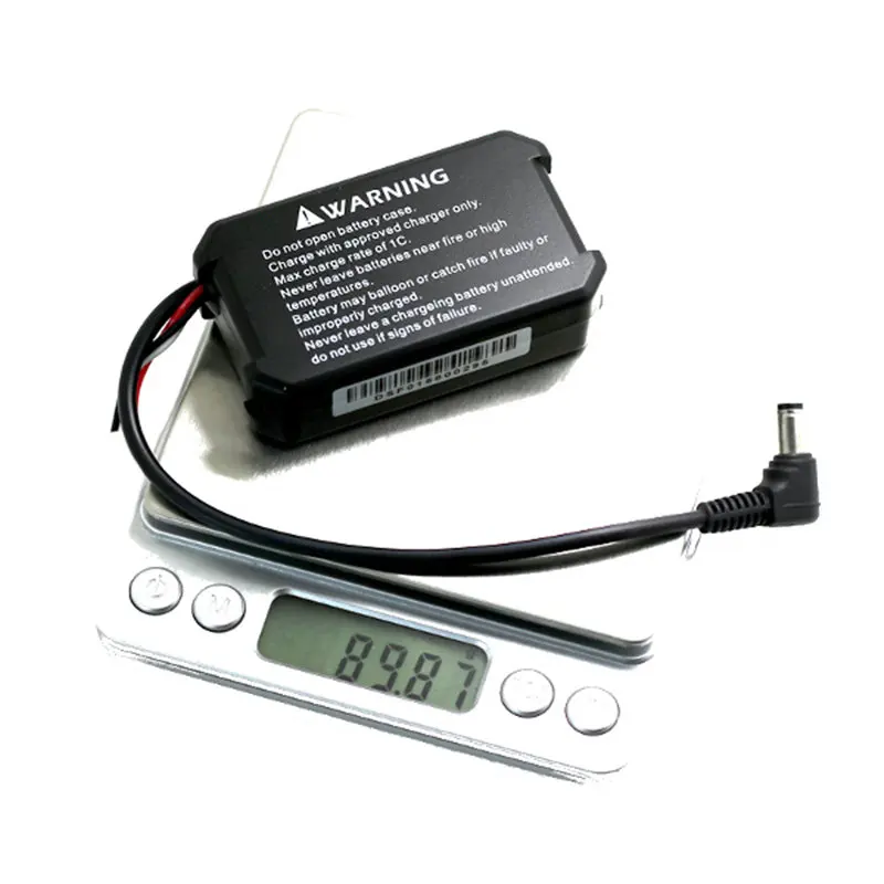 UFOFPV 7,4 V 1600mAh Lipo аккумуляторная батарея светодиодный индикатор тестер для Fatshark HD2/V3 FPV видео очки VR гарнитура