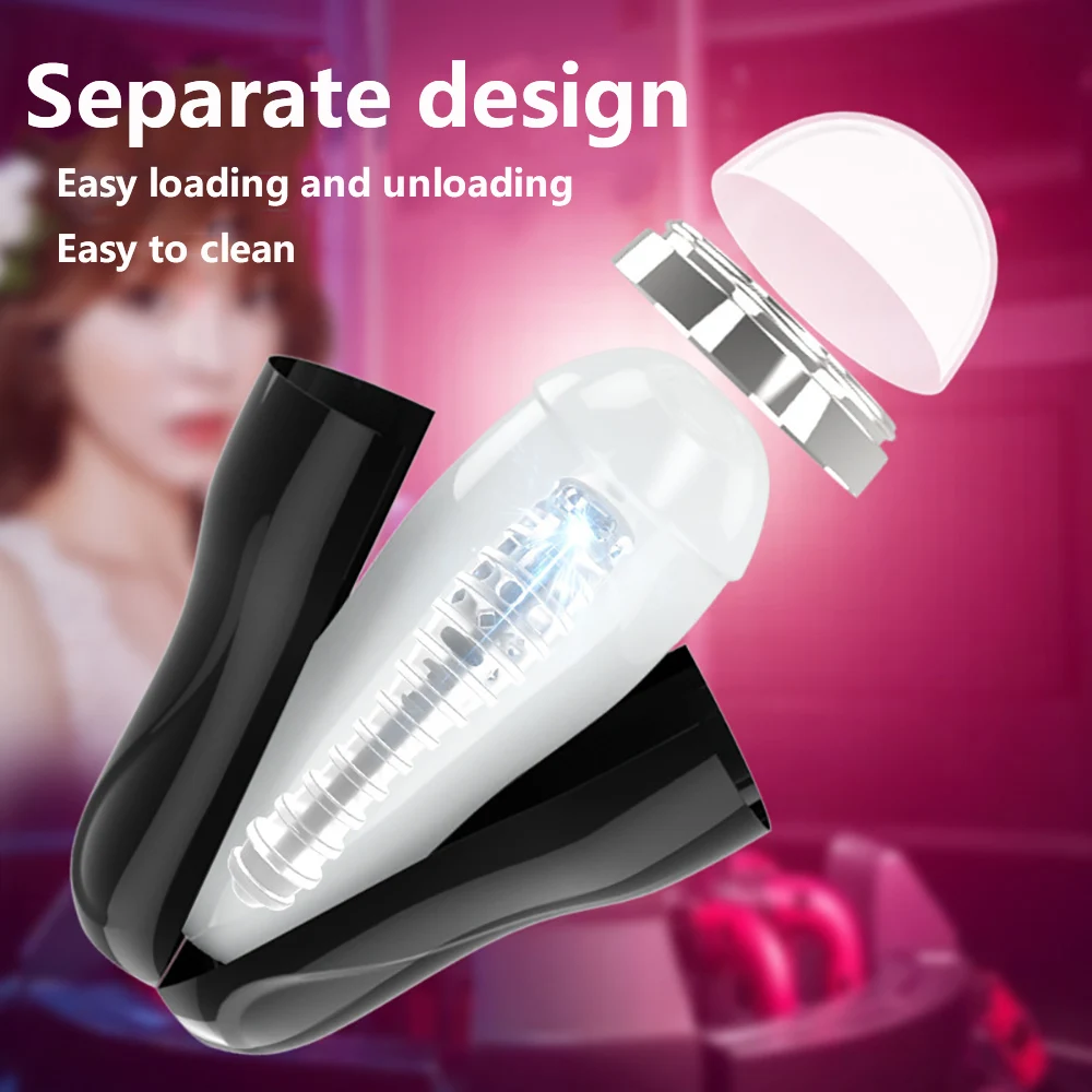 Newest Reusable Pocket Pussy Male Masturbation Cup Soft Pussy Vagina Sexy Pocket Male Masturbator Endurance Exercise Toy For Men