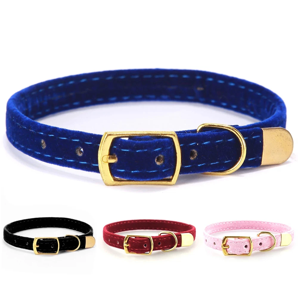 Cat Collar With Bell Safety Collars Puppy Dog For Cats Small Dogs Kittens Solid Pet Chihuahua Products | Дом и сад
