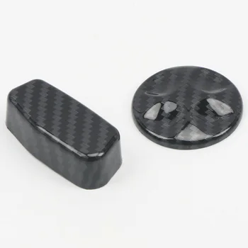 

ABS Plastic Cover Trims Parts 2pcs Car Seat Button For Dodge Challenger
