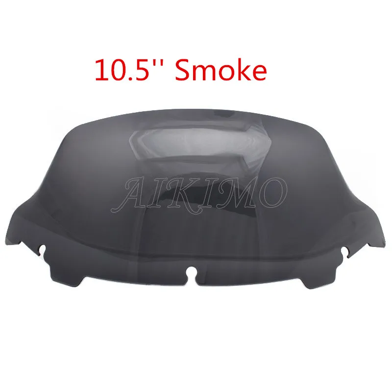 Clear/дым/Черный 4 5 &quot7&quot 10 &quotволна лобового стекла подходит для Harley Touring FLHT FLHX 2014 up