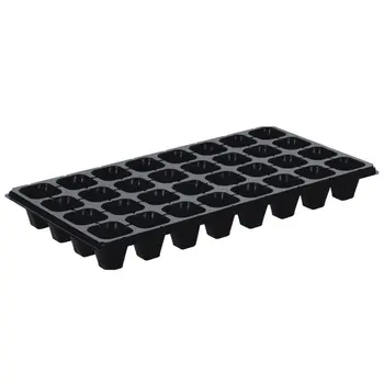 

Black High Quality Plastic Seedling Tray Vegetable Flower Nursery Special Thickening Anti-Oxidation Durable