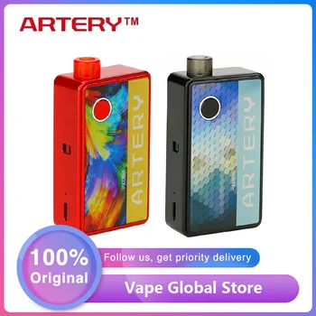 

Newest Original Artery Pal 18650 Pod Kit with 3ml Pod Power by one 18650 Battery Pod system vs Vinci Mod Pod Kit/ Targert pm80