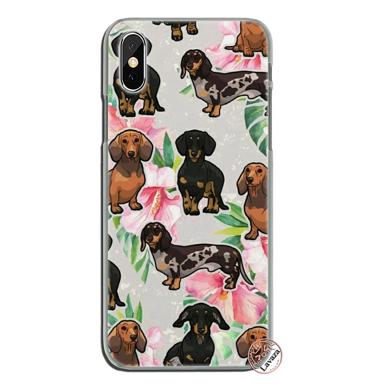 Lavaza Одежда для собак милый жесткий чехол для телефона iPhone XR X 11 Pro XS Max 8 7 6S 5 5S SE 4S 4 10 - Цвет: 6