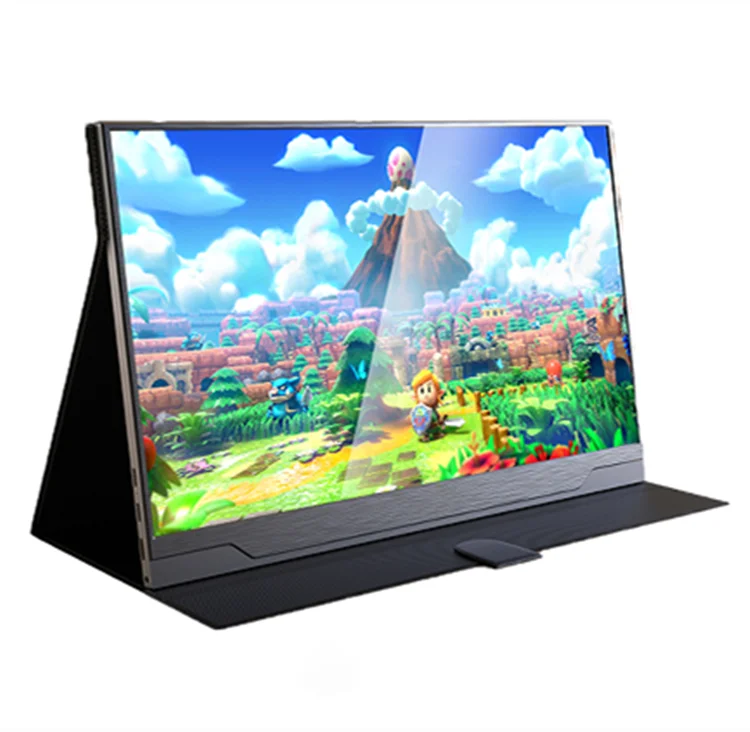 desklab あっけなく 4K モバイルモニター 15.6インチ タッチスクリーン