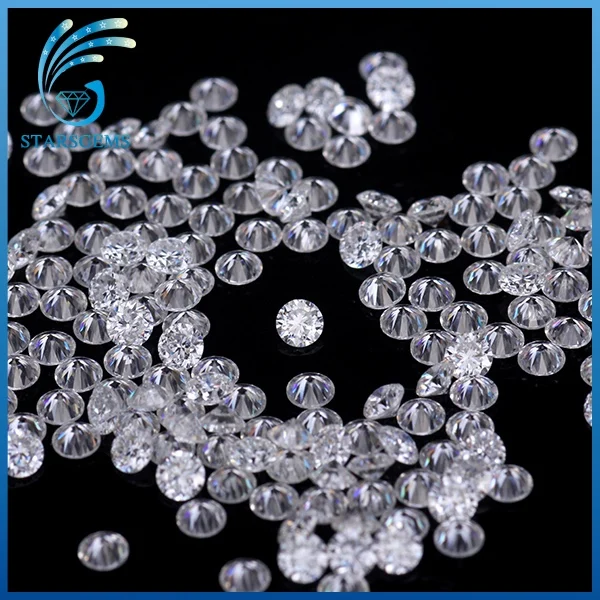 1ct/упаковка маленький размер 1,1 мм EF белый цвет VVS Moissanite круглый блестящий Moissanite Свободный Камень для изготовления ювелирных изделий