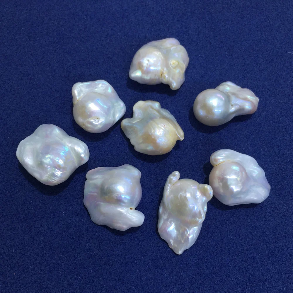 Natural Freshwater Pearl Irregular Pendant Charms For Jewelry Making DIY Necklace Accessories Free Loose Beads | Украшения и