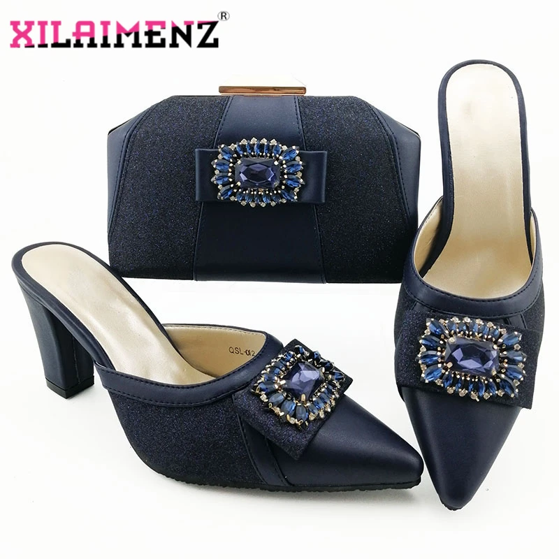 QSL012 D.BLUE SIZE38-43 HEEL9CM 1KG 188RMB