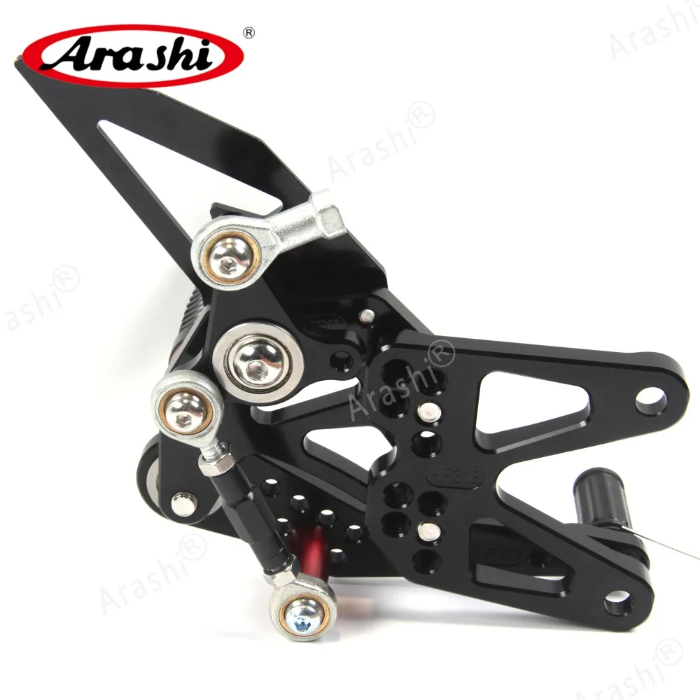 Arashi 1 Набор для TRIUMPH DAYTONA 675 675R 2013 CNC Регулируемые подножки Rider Rearset