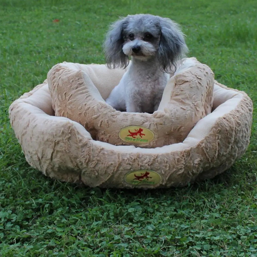 D pet bed Плюшевый питомник для помёта для домашних животных deep sleep cat's house Удобная Успокаивающая подстилка для собаки для кошки animal кровать hondenmand donut 30S24 - Цвет: D pet bed