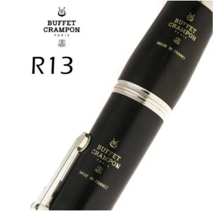 Buffet Clarinete Crampon R13 Bb ABS material 17 Keys B flat Nickel Key Silver Plated Clarinet