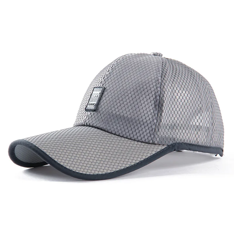 

Summer Mesh Hat Men's Outdoor Topee Breathable Teenager Middle School Students Sun Protection Hat Casual Mesh Cap