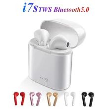 I7s TWS 5,0 Bluetooth наушники стерео беспроводные Bluetooth наушники HIFI спортивные наушники Handfree игровая гарнитура для iphone