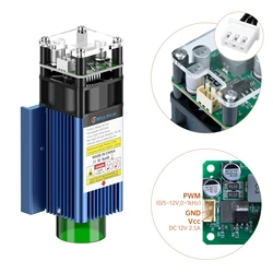 Sculptfun – Module Laser S6 Pro 60W, tête de Module, utilisé pour graveur, Machine à graver, Cutter bois acrylique, outils de coupe CO2 Effct 