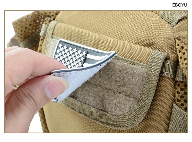 EBOYU 900D Outdoor Waterproof Multifunctional Tactical Waist Bag Multifunction Pockets Small EDC Camping Hiking Trekking