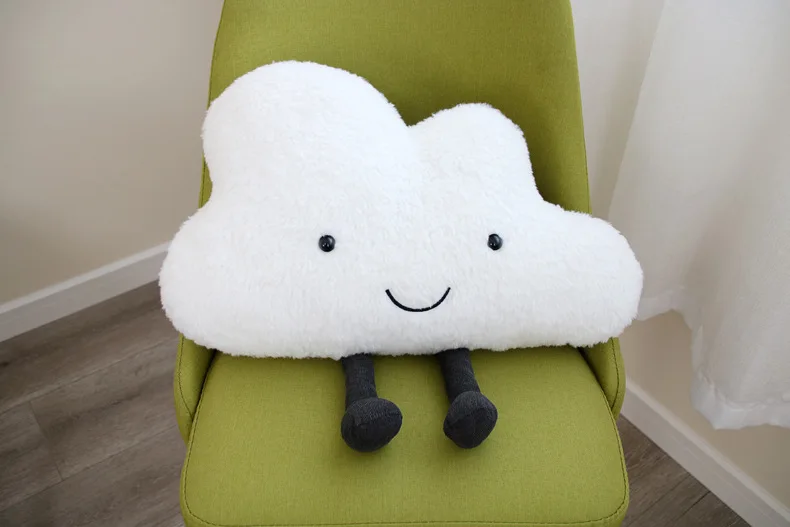 Plush Stuffed 3D Clouds Nordic Pillow Toys Gift for New Year Kid Girl Room Home Sofa Christmas Decoration Car Novelty Cushion (1)